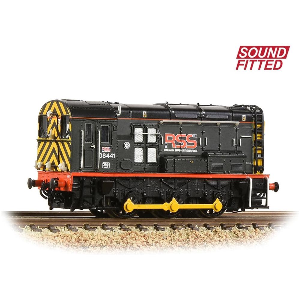 GRAHAM FARISH N Class 08 08441 RSS Railway Support Services DCC Sound Fitted