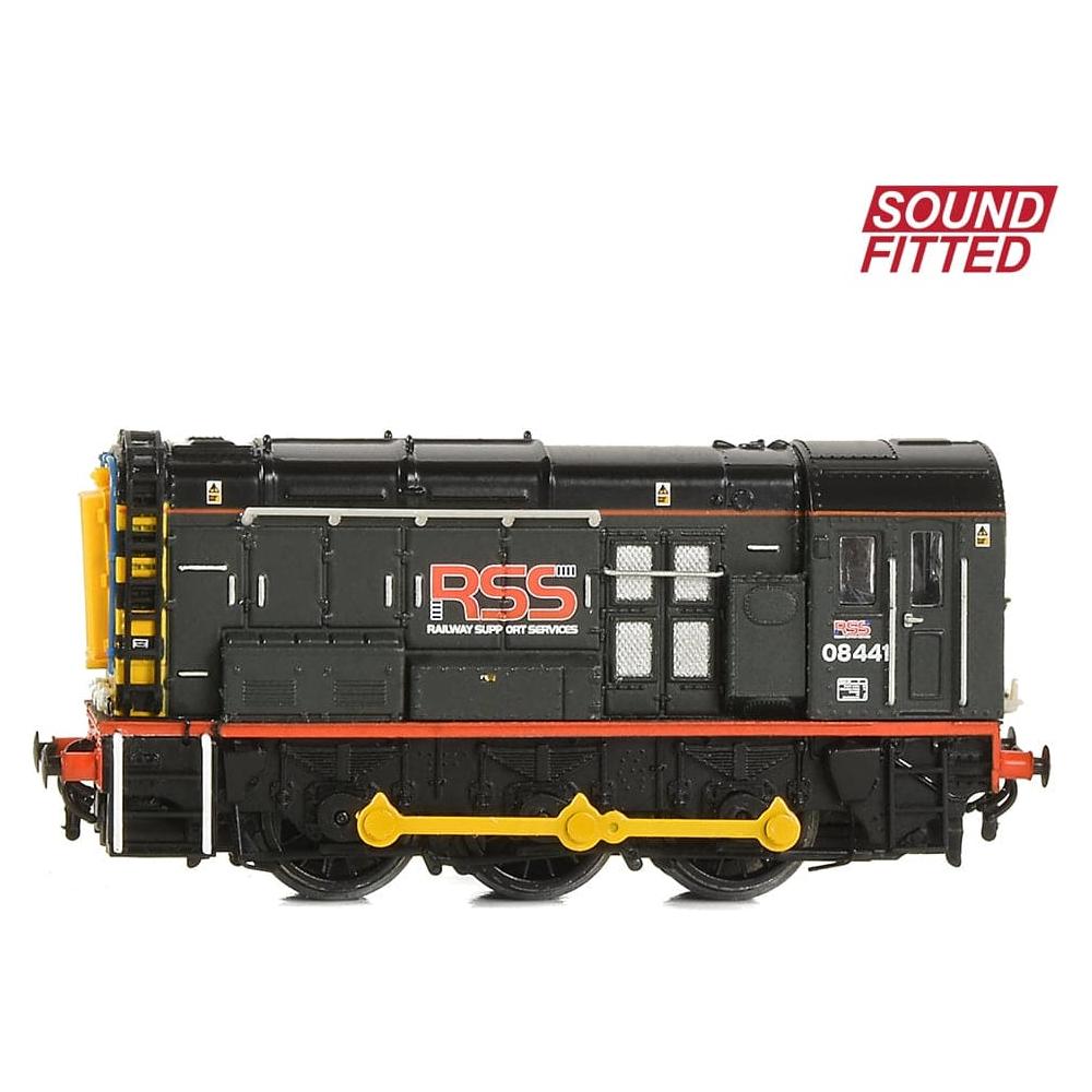 GRAHAM FARISH N Class 08 08441 RSS Railway Support Services DCC Sound Fitted