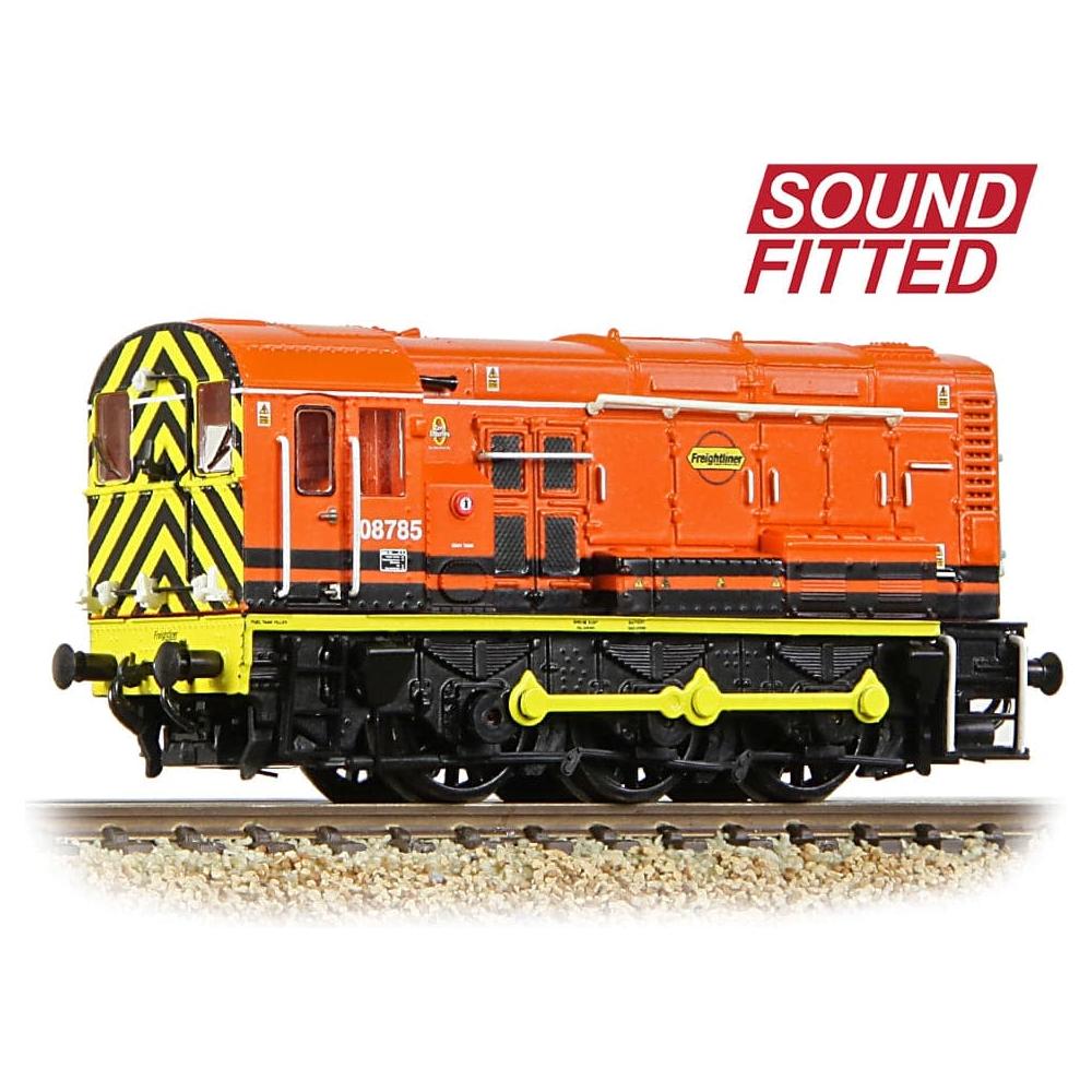 GRAHAM FARISH N Class 08 08785 Freightliner G&W DCC Sound Fitted