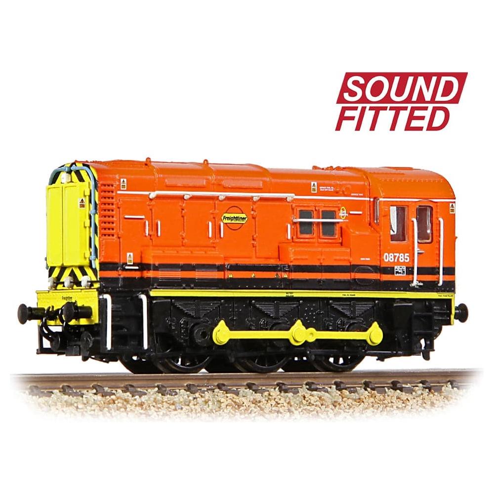 GRAHAM FARISH N Class 08 08785 Freightliner G&W DCC Sound Fitted