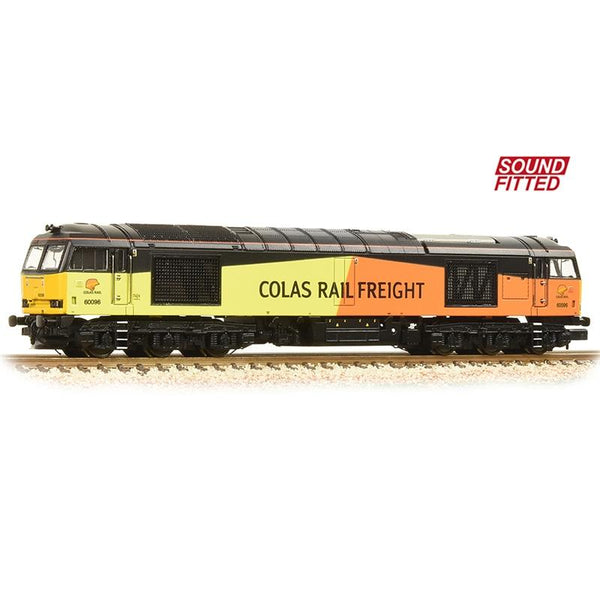 GRAHAM FARISH N Class 60 60096 Colas Rail Freight DCC Sound Fitted