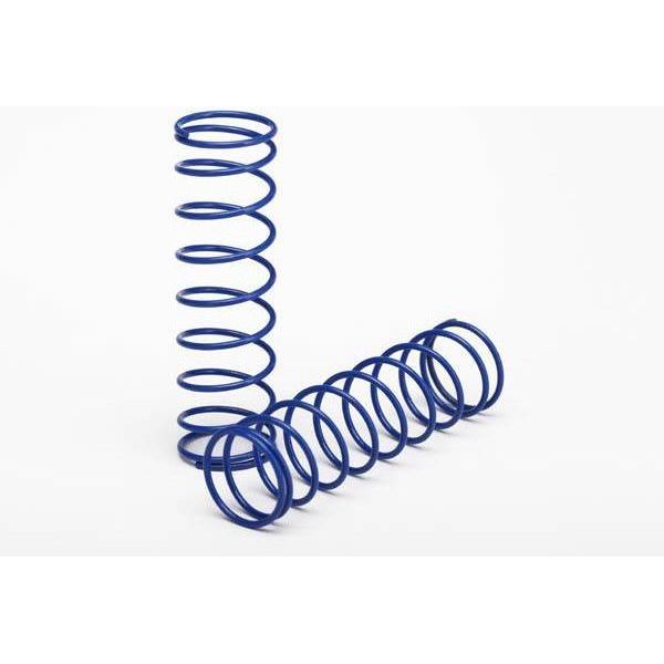 TRAXXAS Springs, Rear (Blue) (2) (3757T)