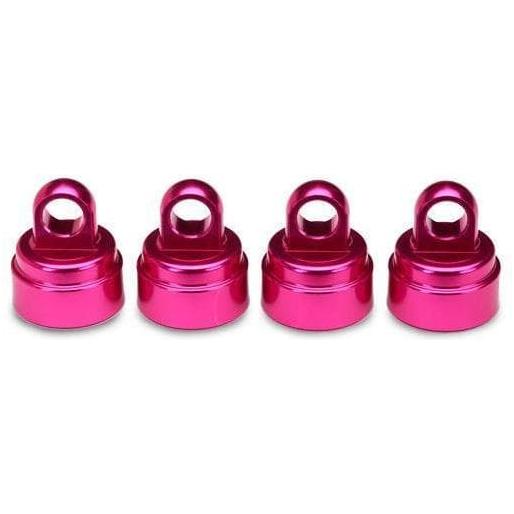 TRAXXAS Shock Caps, Aluminium Pink-Anodized (4) (3767P)