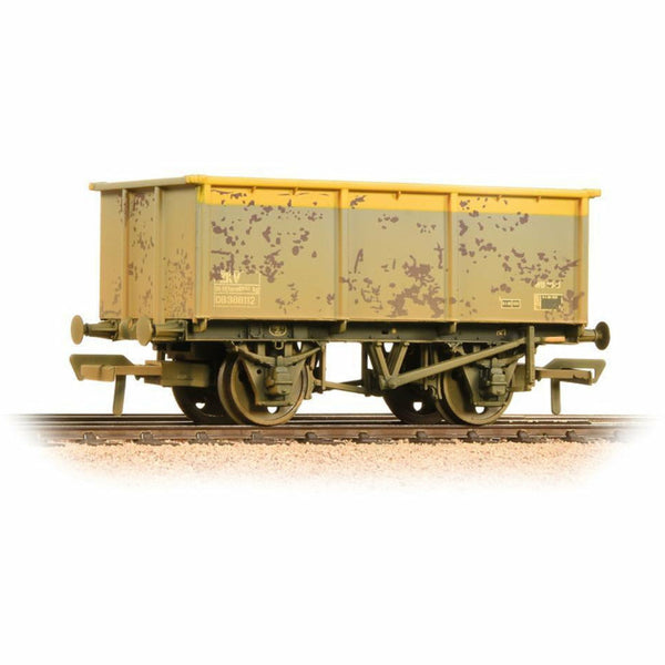 GRAHAM FARISH 27 Ton ZKV Steel Tippler Wagon BR Grey & Yellow