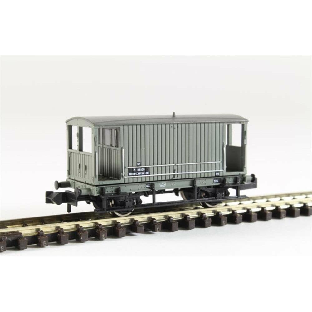 GRAHAM FARISH Midland 20 Ton Brake Van BR  Grey : Available - Hearns Hobbies Melbourne - GRAHAM FARISH