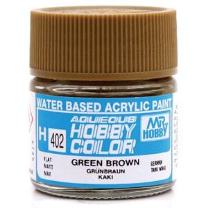 MR HOBBY Aqueous WWII Green Brown - H402