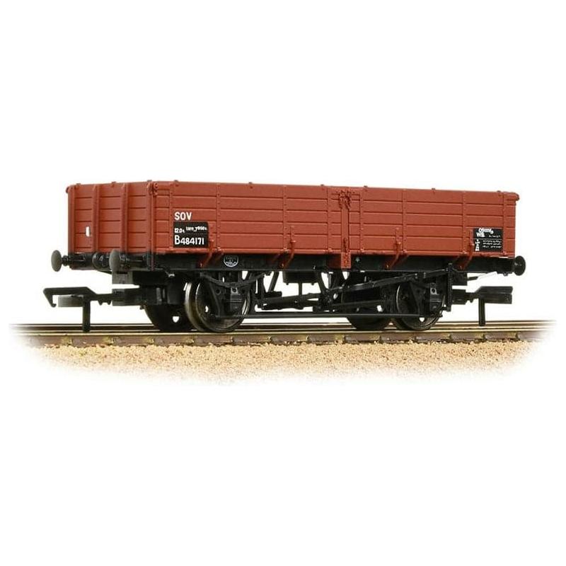 BRANCHLINE OO BR 12T Pipe Wagon BR Bauxite (TOPS) (38-703)