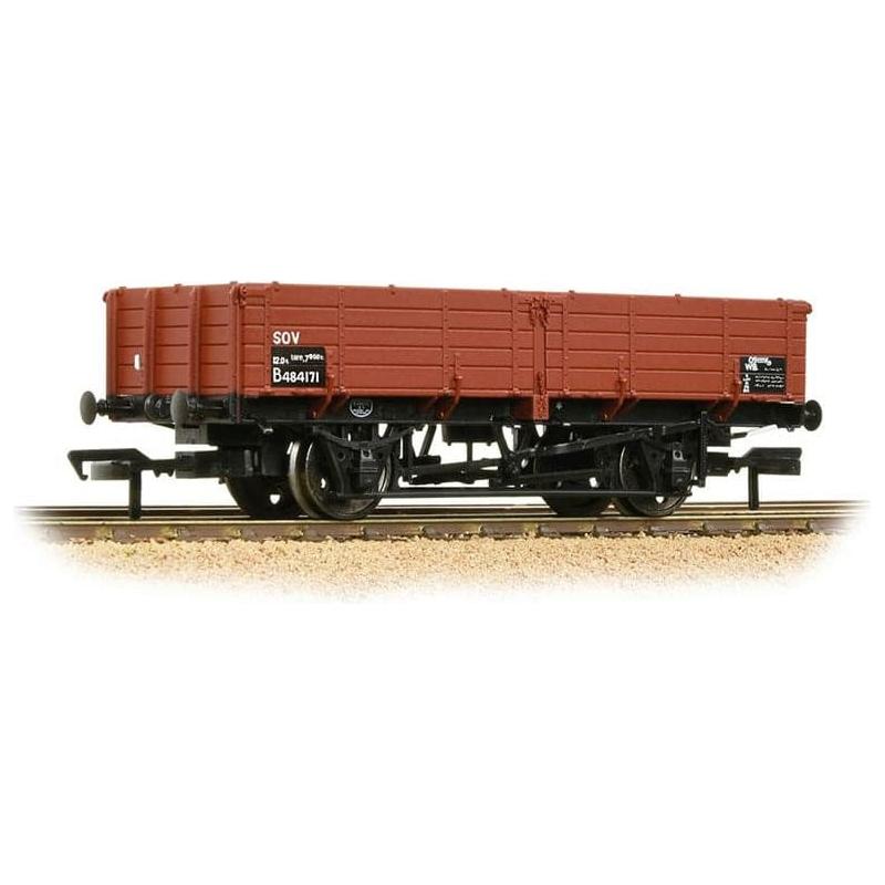 BRANCHLINE OO BR 12T Pipe Wagon BR Bauxite (TOPS) (38-703)