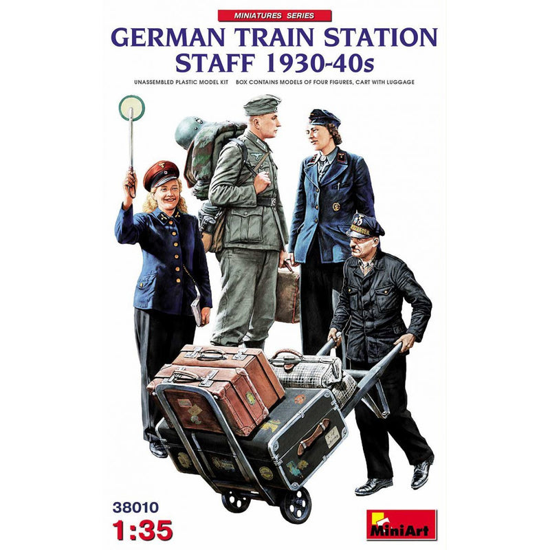MINIART 1/35 German Train Station Staff 1930-40s