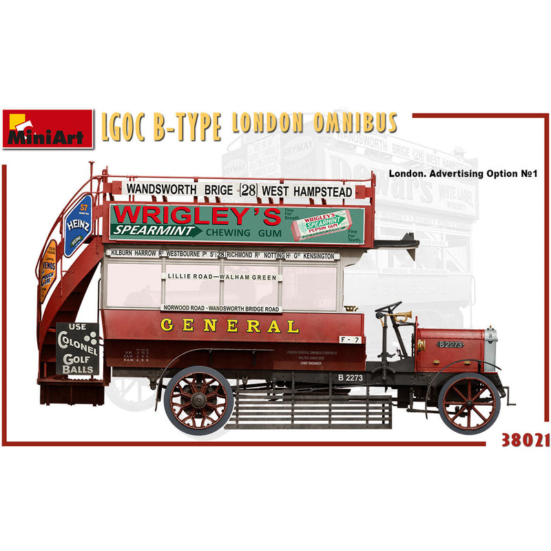 MINIART 1/35 LGOC B-Type London Omnibus