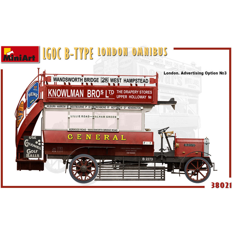 MINIART 1/35 LGOC B-Type London Omnibus