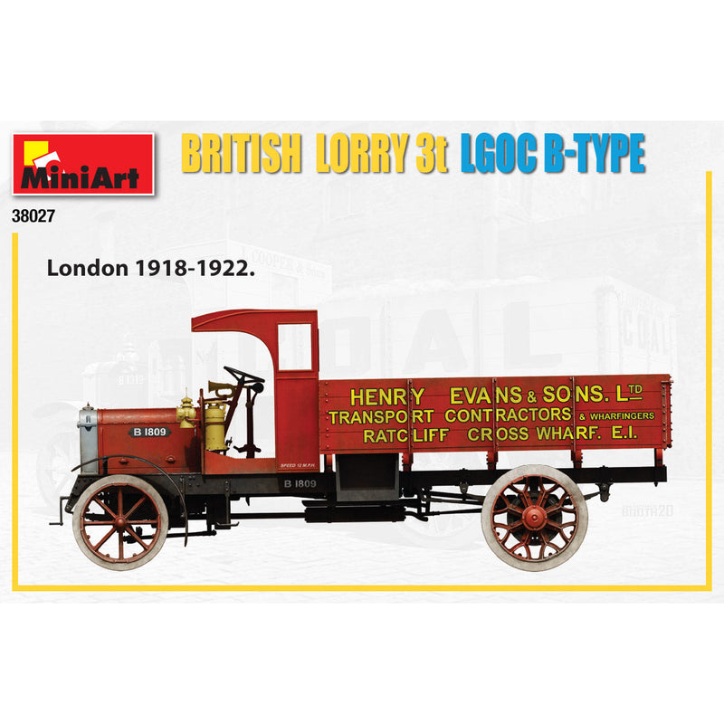 MINIART 1/35 British Lorry 3t LGOC B-Type