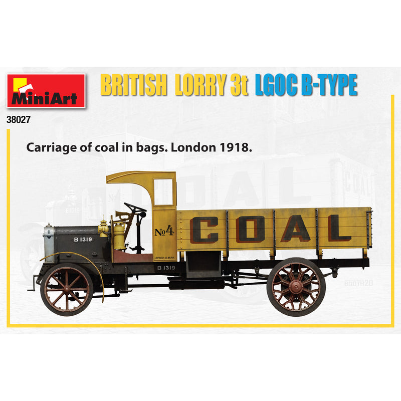 MINIART 1/35 British Lorry 3t LGOC B-Type