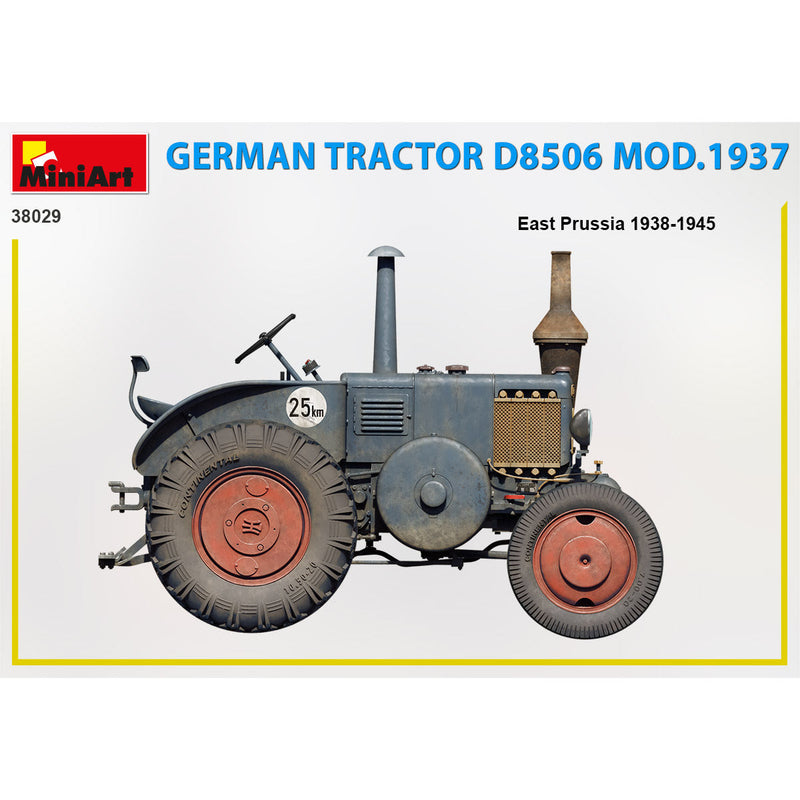MINIART 1/35 German Tractor D8506 Mod. 1937