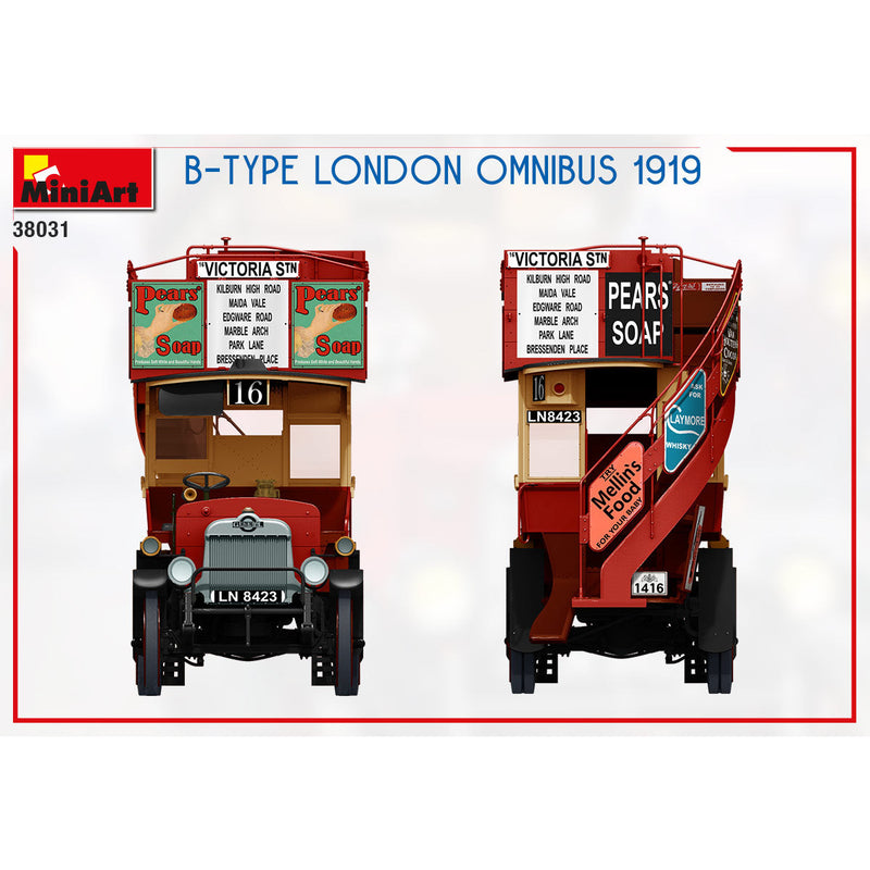 MINIART 1/35 B-Type London Omnibus 1919
