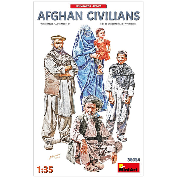 MINIART 1/35 Afghan Civilians