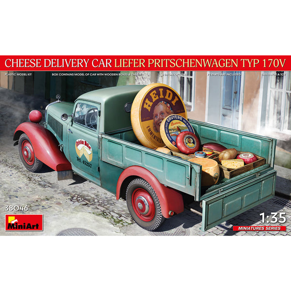 MINIART 1/35 Cheese Delivery Car Liefer Pritachenwagen Tye 170V