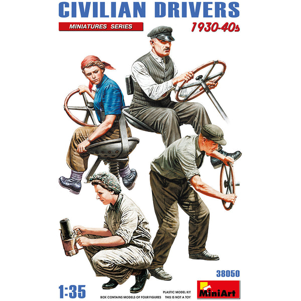MINIART 1/35 Civilian Drivers 1930-40's
