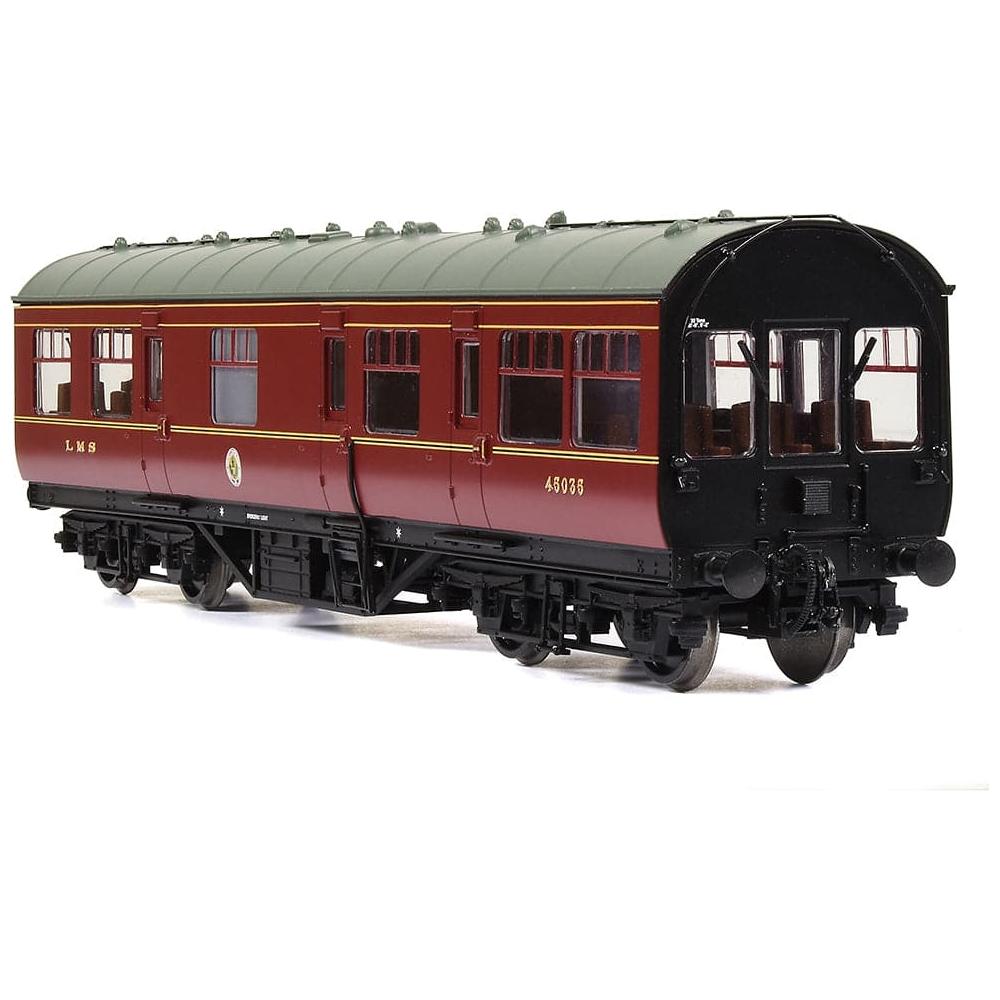BRANCHLINE OO LMS 50' Inspection Saloon LMS Crimson Lake