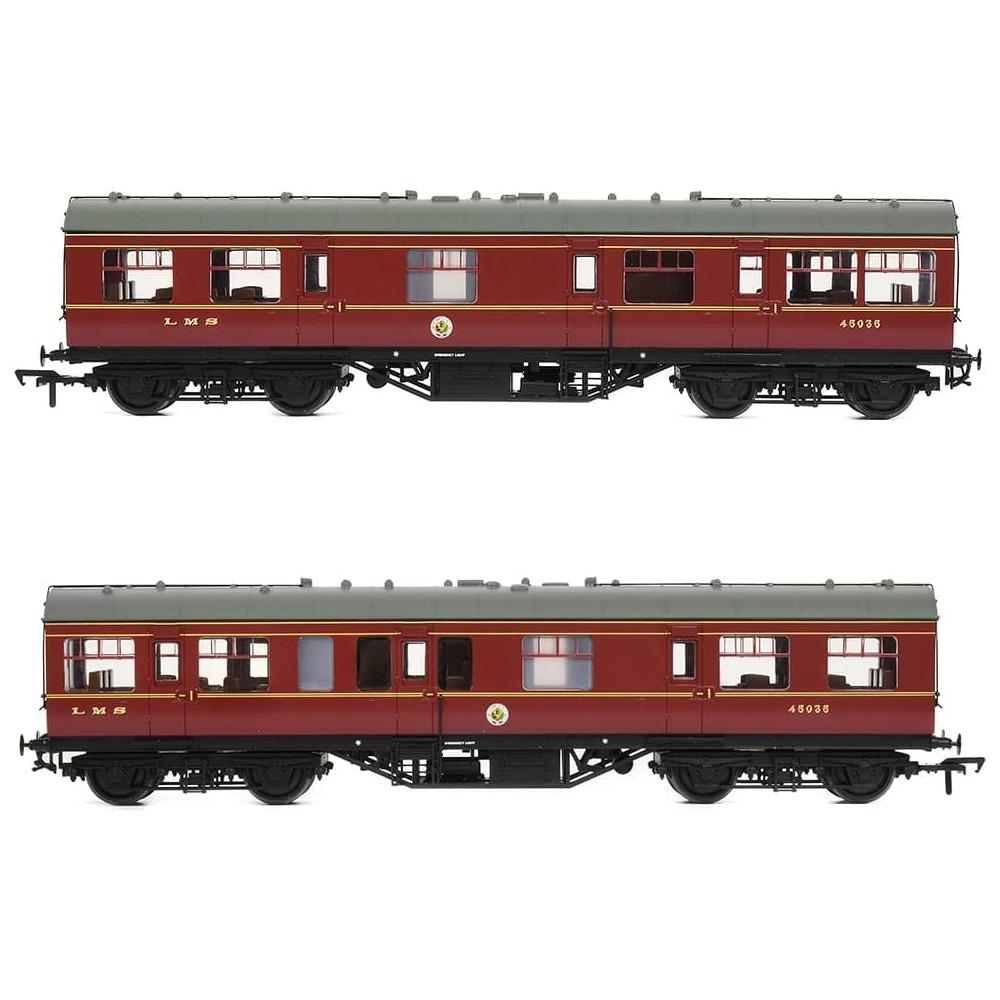 BRANCHLINE OO LMS 50' Inspection Saloon LMS Crimson Lake