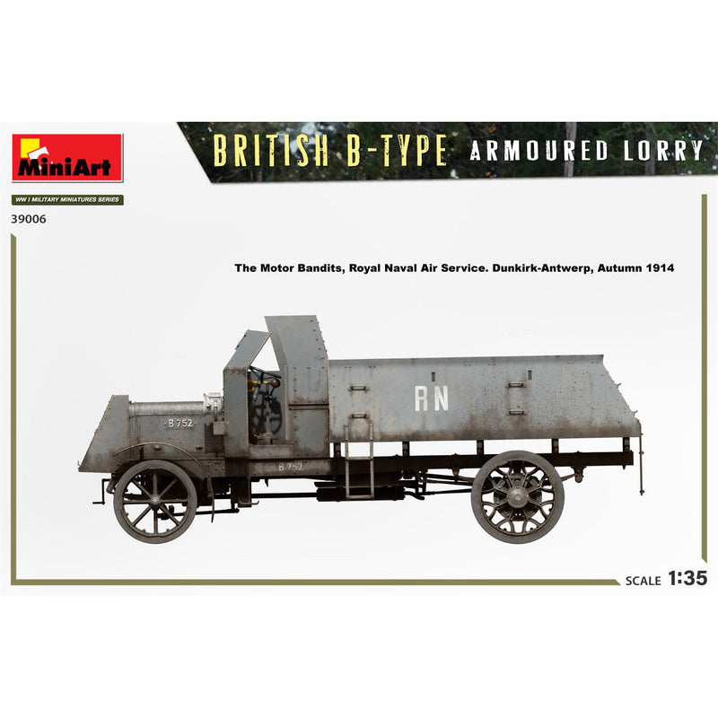 MINIART 1/35 British B-Type Armoured Lorry