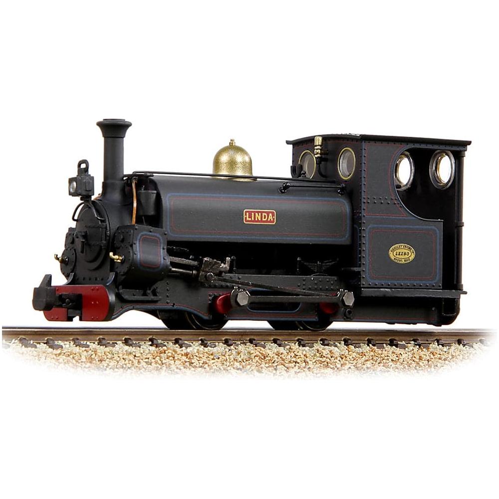 BACHMANN NARROW GAUGE OO9 Mainline Hunslet 0-4-0ST 'Linda' Penrhyn Quarry Lined Black (Late) [W]