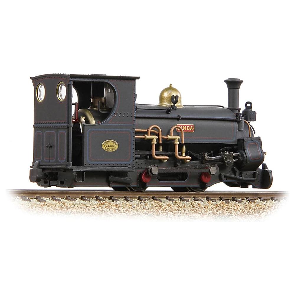 BACHMANN NARROW GAUGE OO9 Mainline Hunslet 0-4-0ST 'Linda' Penrhyn Quarry Lined Black (Late) [W]