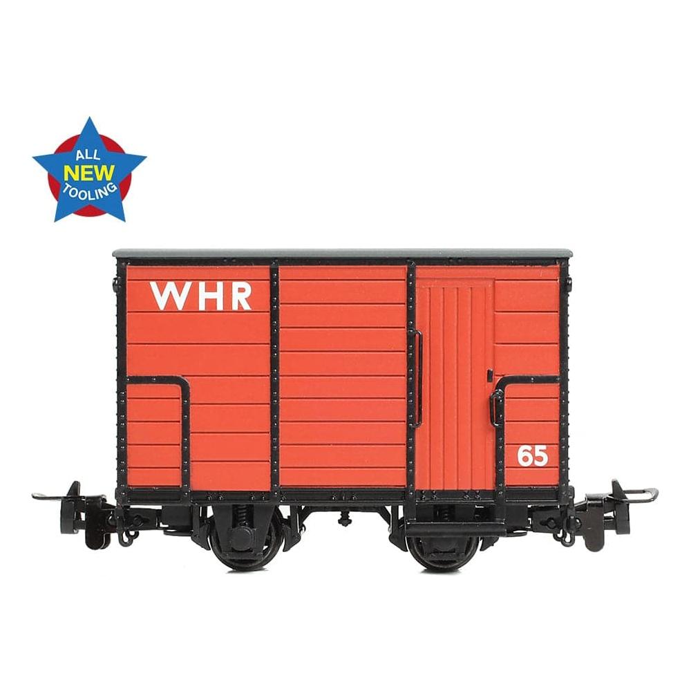 BACHMANN NARROW GAUGE OO9 RNAD Enclosed-End Brake Van WHR Red