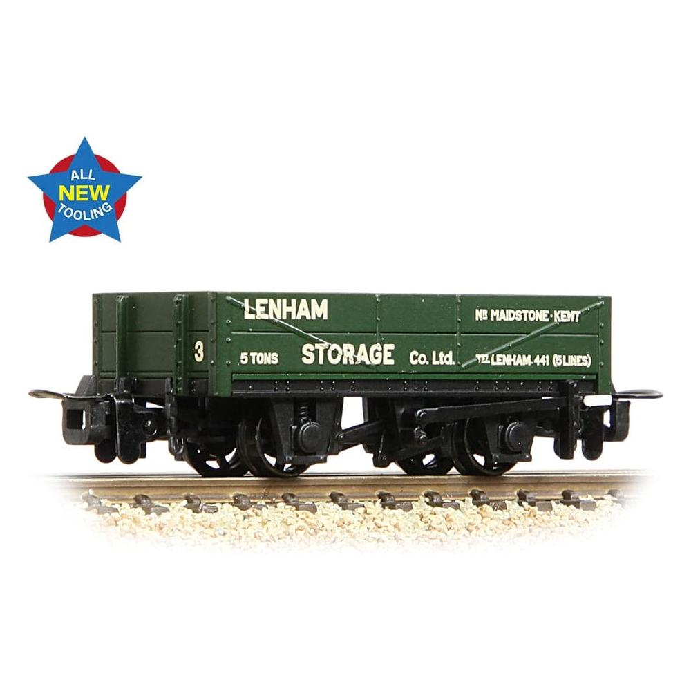 BACHMANN NARROW GAUGE OO9 RNAD Rebuilt Open Wagon 'Lenham Storage' Green