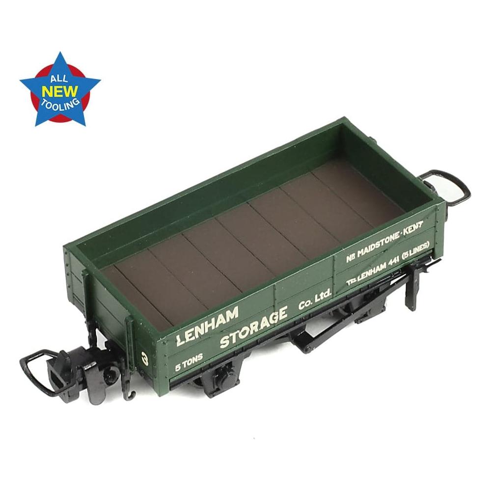 BACHMANN NARROW GAUGE OO9 RNAD Rebuilt Open Wagon 'Lenham Storage' Green