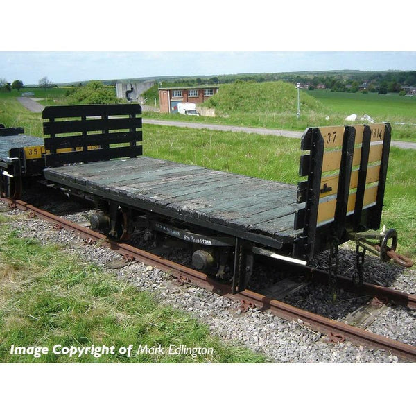 BACHMANN NARROW GAUGE OO9 RNAD Flat Wagon Planked Ends RNAD