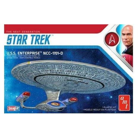 AMT 1/2500 Star Trek USS Enterprise NCC-1701 D 2T (Snap)