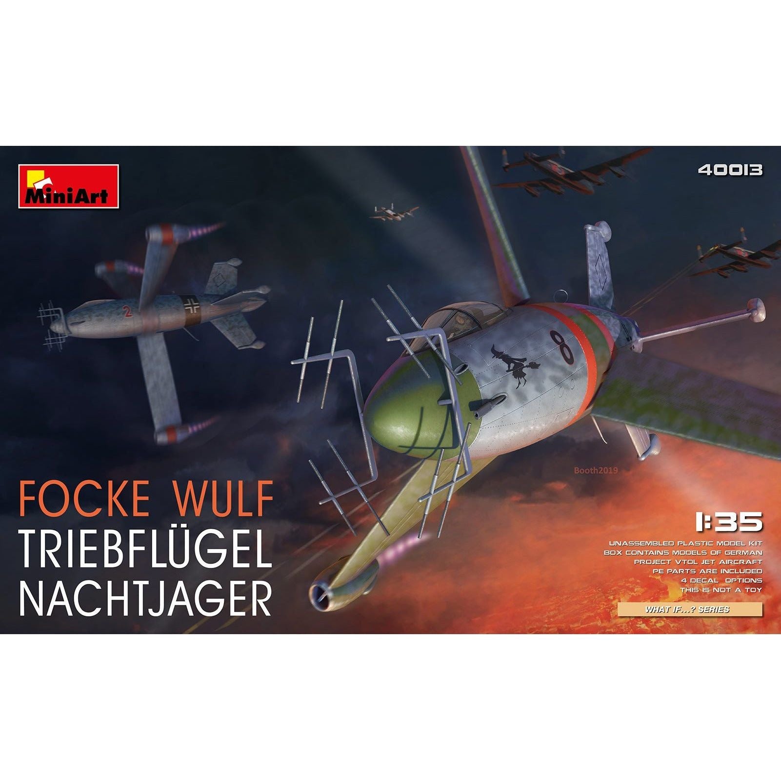 MINIART 1/35 Focke Wulf Triebflugel Nachtjager