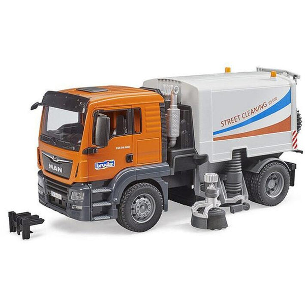 BRUDER 1/16 MAN TGS Street Sweeper