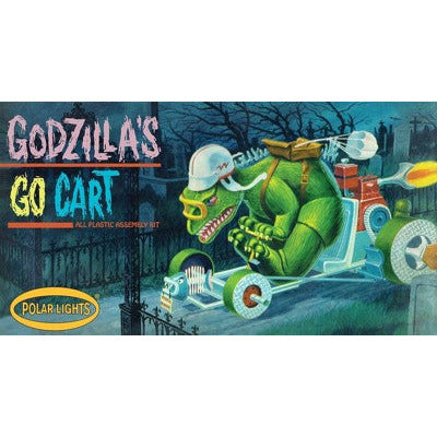 POLAR LIGHTS 1/350 Godzilla's Go Cart