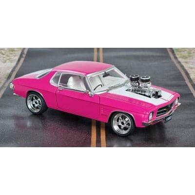 DDA 1/24 1973 Pink/White Blown HQ Holden Monaro