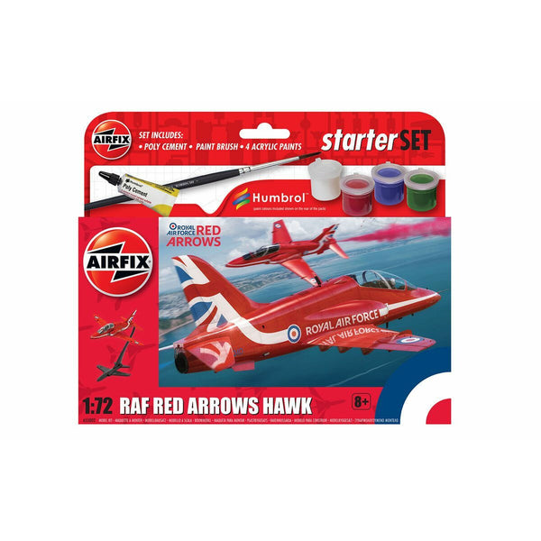 AIRFIX 1/72 Small Beginners - Red Arrows Hawk