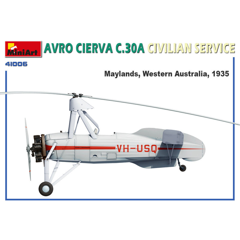 MINIART 1/35 Avro Cierva C.30A Civilian Service