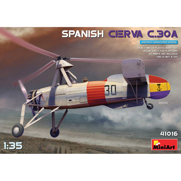 MINIART 1/35 Spanish Cierva C.30A