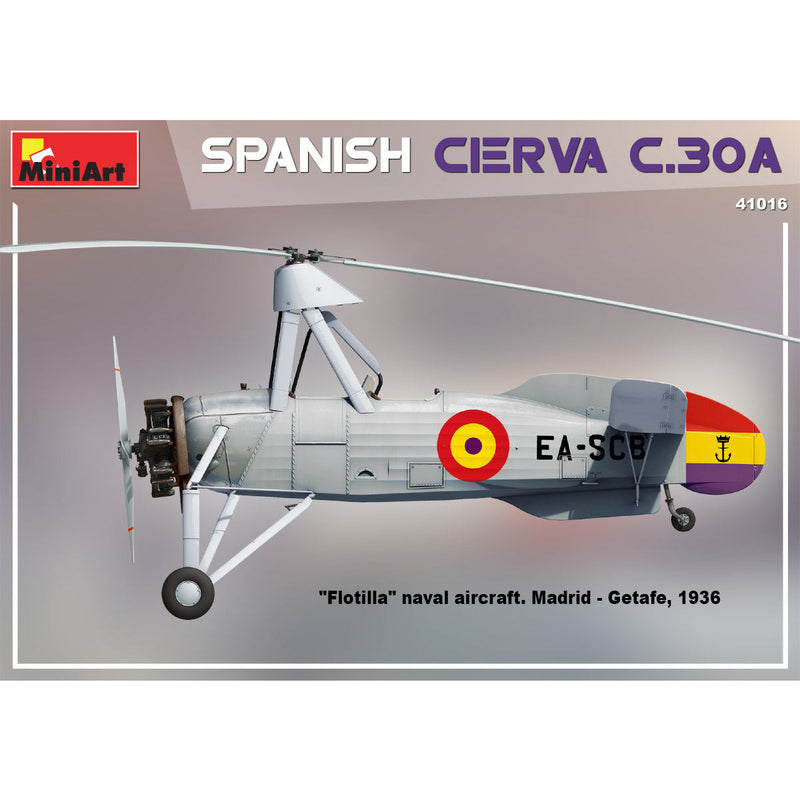 MINIART 1/35 Spanish Cierva C.30A
