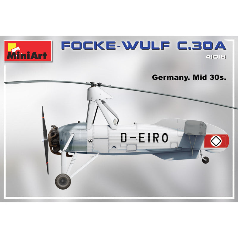 MINIART 1/35 Focke-Wulf FW C.30A Heuschrecke. Late Prod.