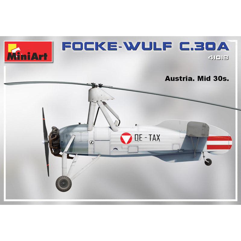 MINIART 1/35 Focke-Wulf FW C.30A Heuschrecke. Late Prod.