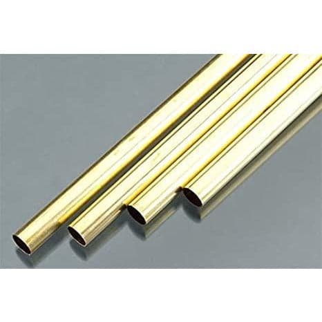 K&S Round Brass Tube .014 Wall (36in Length) 7/16in (1 Tube per Bag)