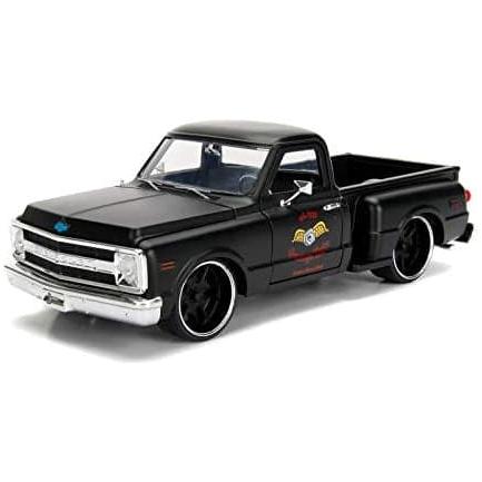 JADA 1/24 Primer Black 1969 Chevy C10 Stepside