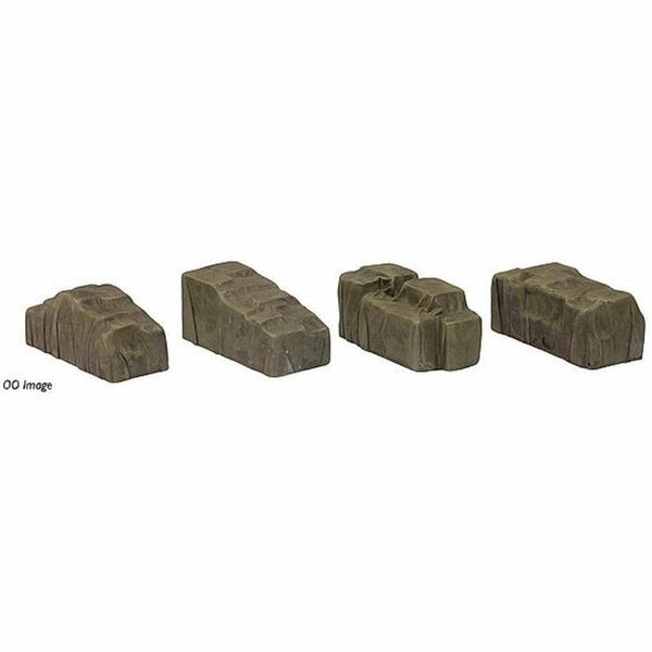 GRAHAM FARISH Scenecraft N Tarpaulin Covered Wagon Loads (x4)