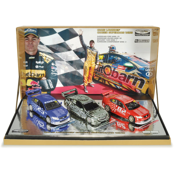 CLASSIC CARLECTABLES 1/43 Lowndes Supercar Wins Triple Set