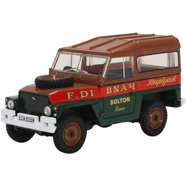 OXFORD 1/43 Land Rover Lightweight Hard Top 'Fred Dibnah'