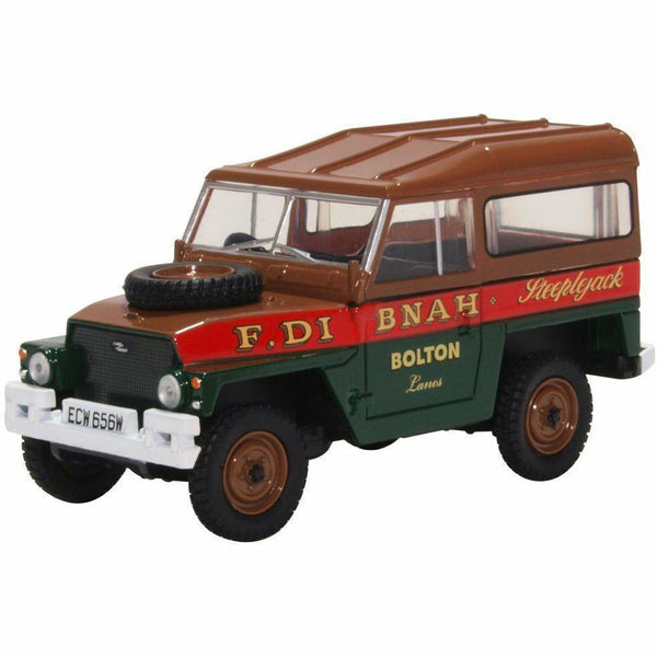 OXFORD 1/43 Land Rover Lightweight Hard Top 'Fred Dibnah'
