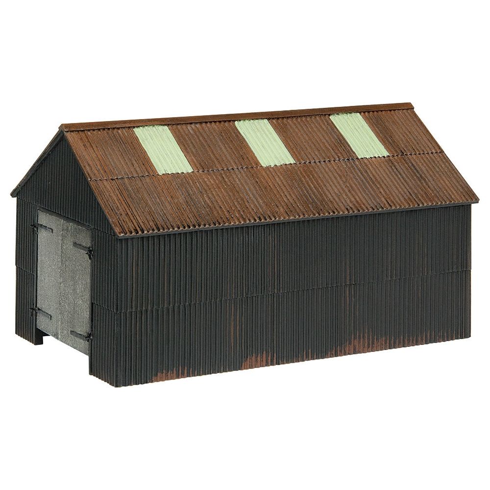 SCENECRAFT OO9 Narrow Gauge Corrugated Engine Shed