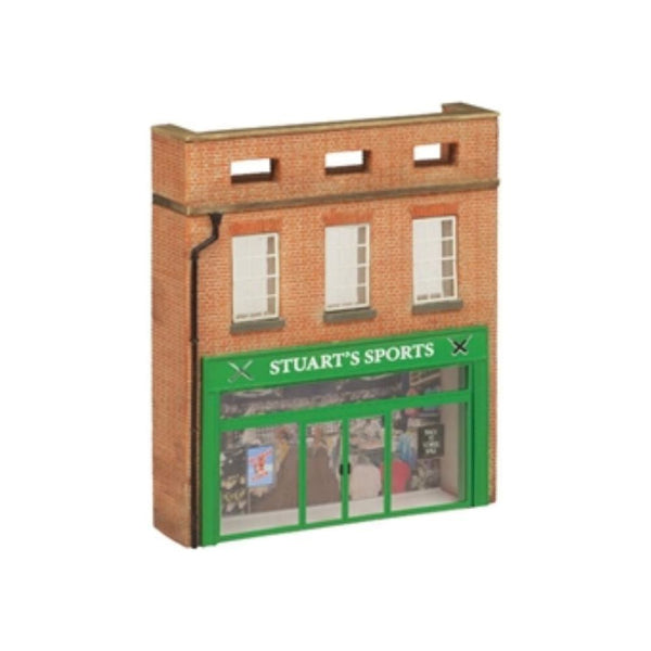 SCENECRAFT OO Low Relief 'Stuarts Sports Shop'
